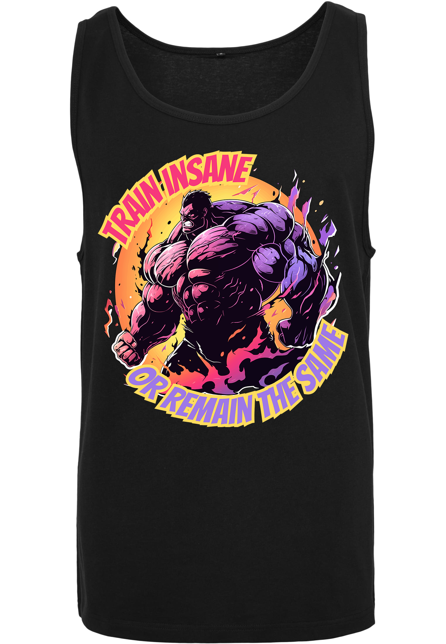 GYM - Train insane Big Tank Jersey