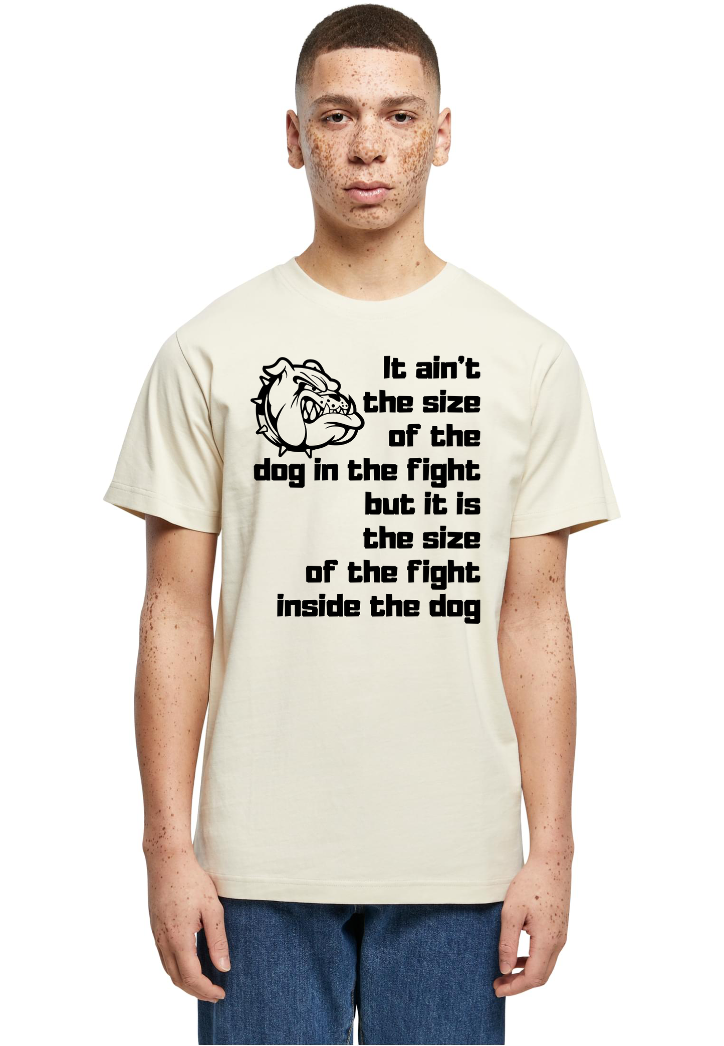 Sports - Size of the dog unisex round neck T-shirt