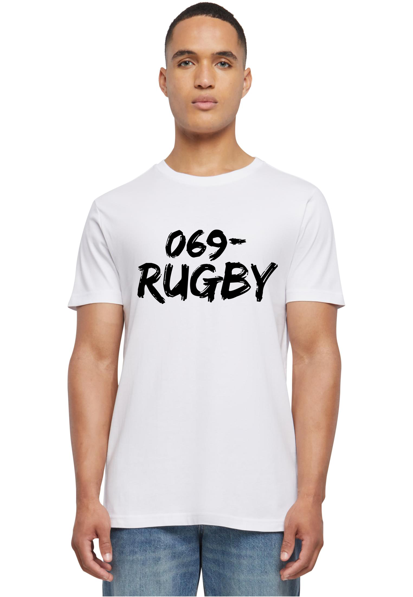 RUGBY 069-Rugby unisex round neck T-Shirt