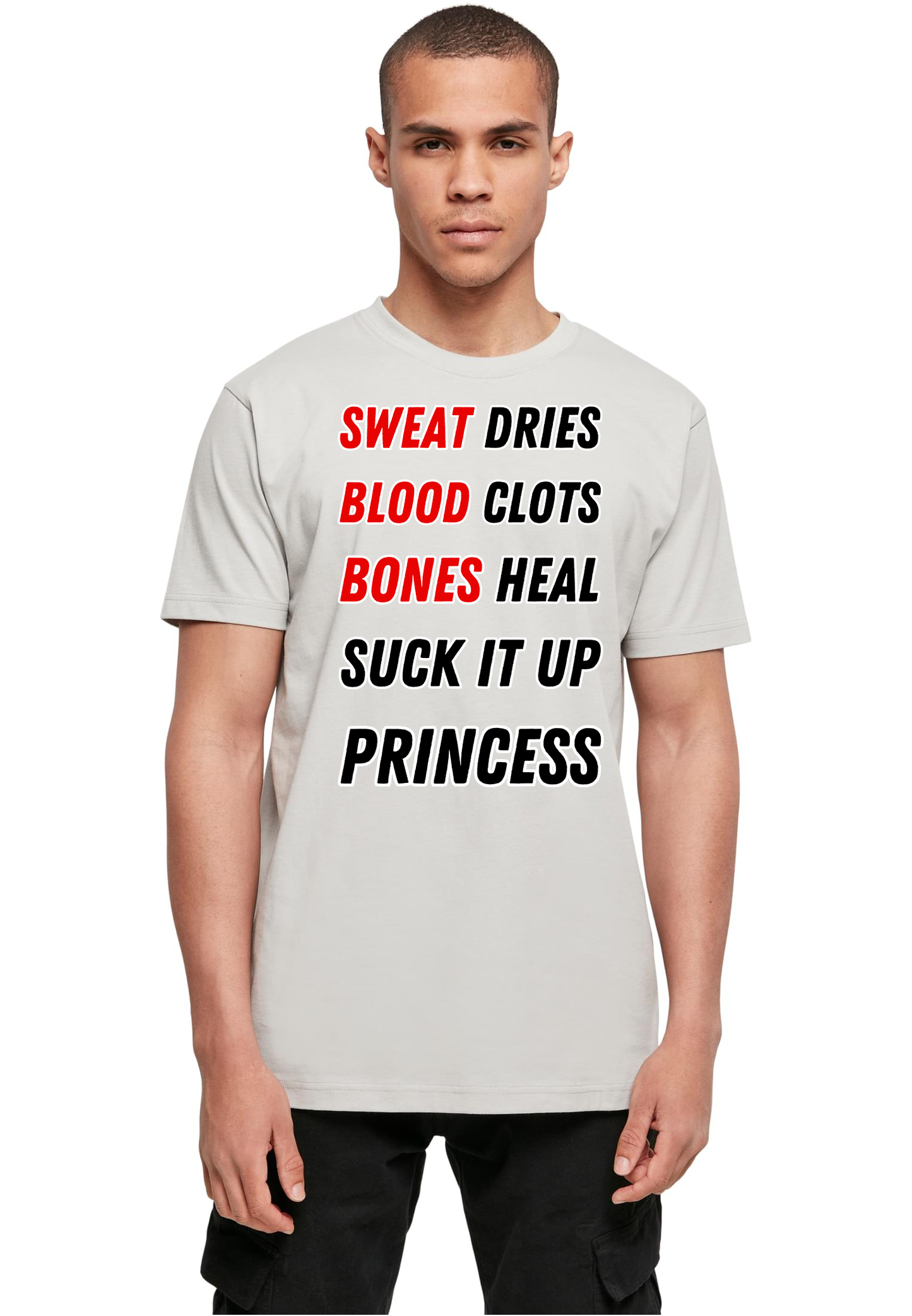 SPORTS - Suck it up princess unisex round neck T-shirt