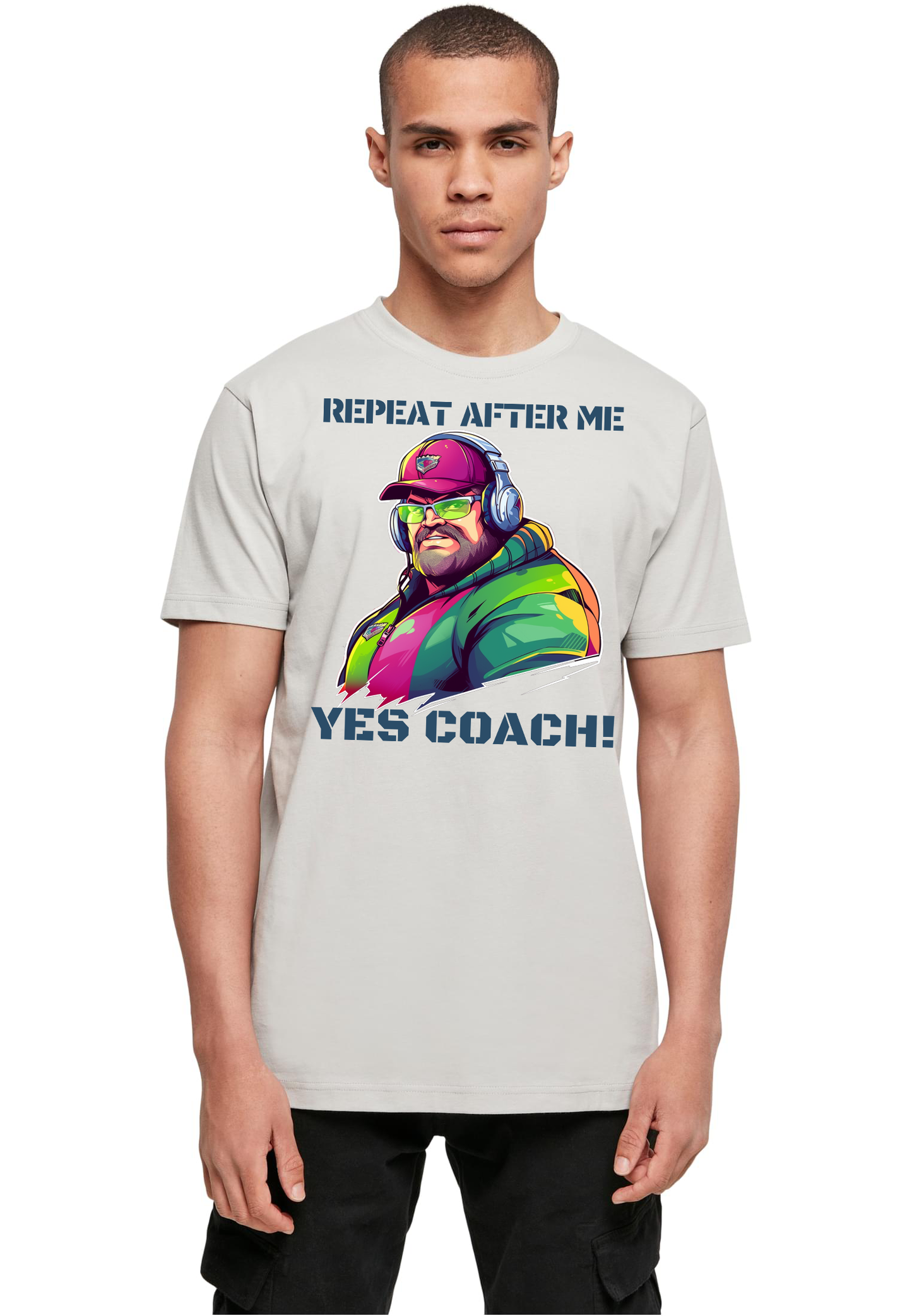 Sports - Yes Coach unisex round neck T-Shirt