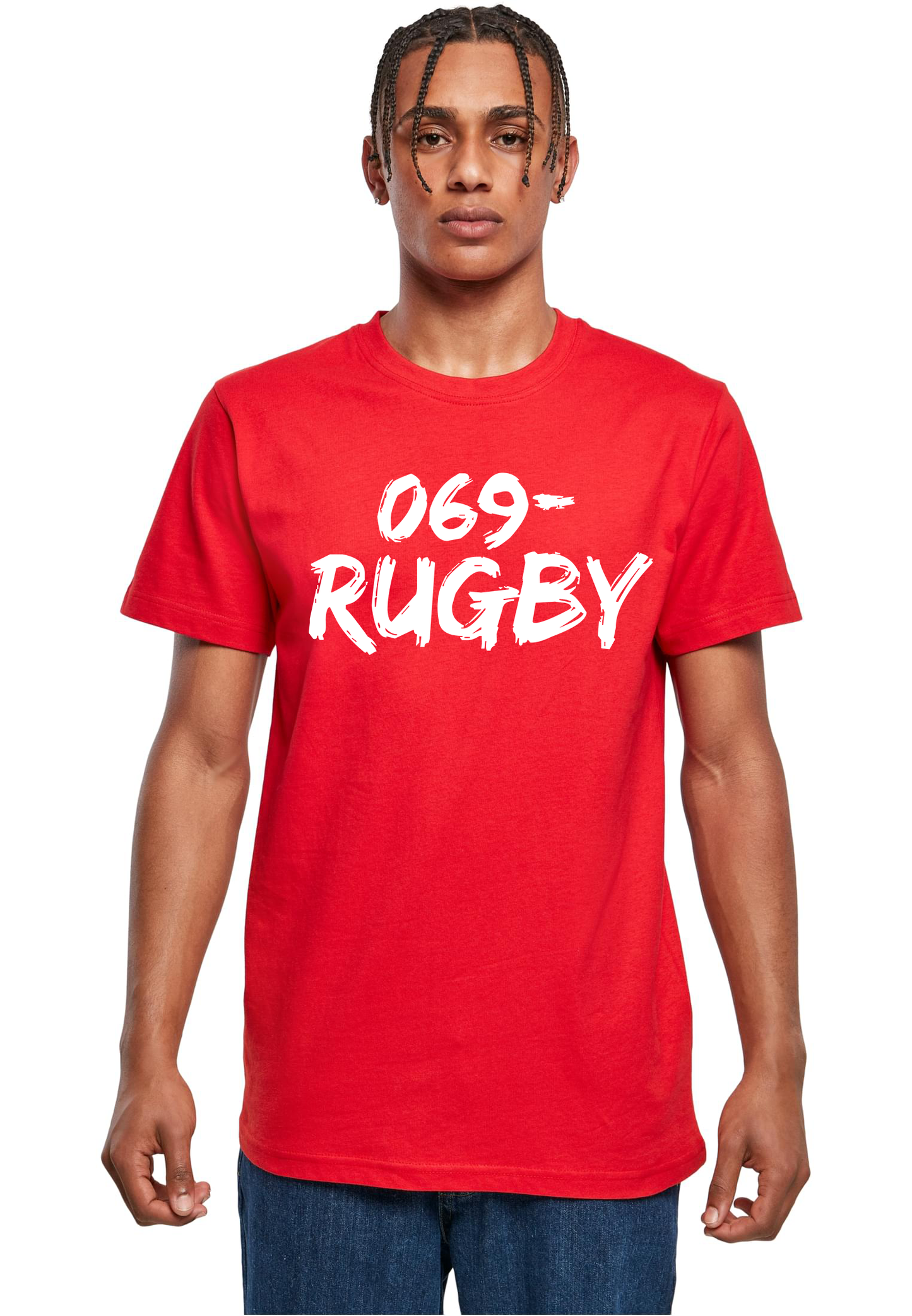 RUGBY 069-Rugby unisex round neck T-shirt