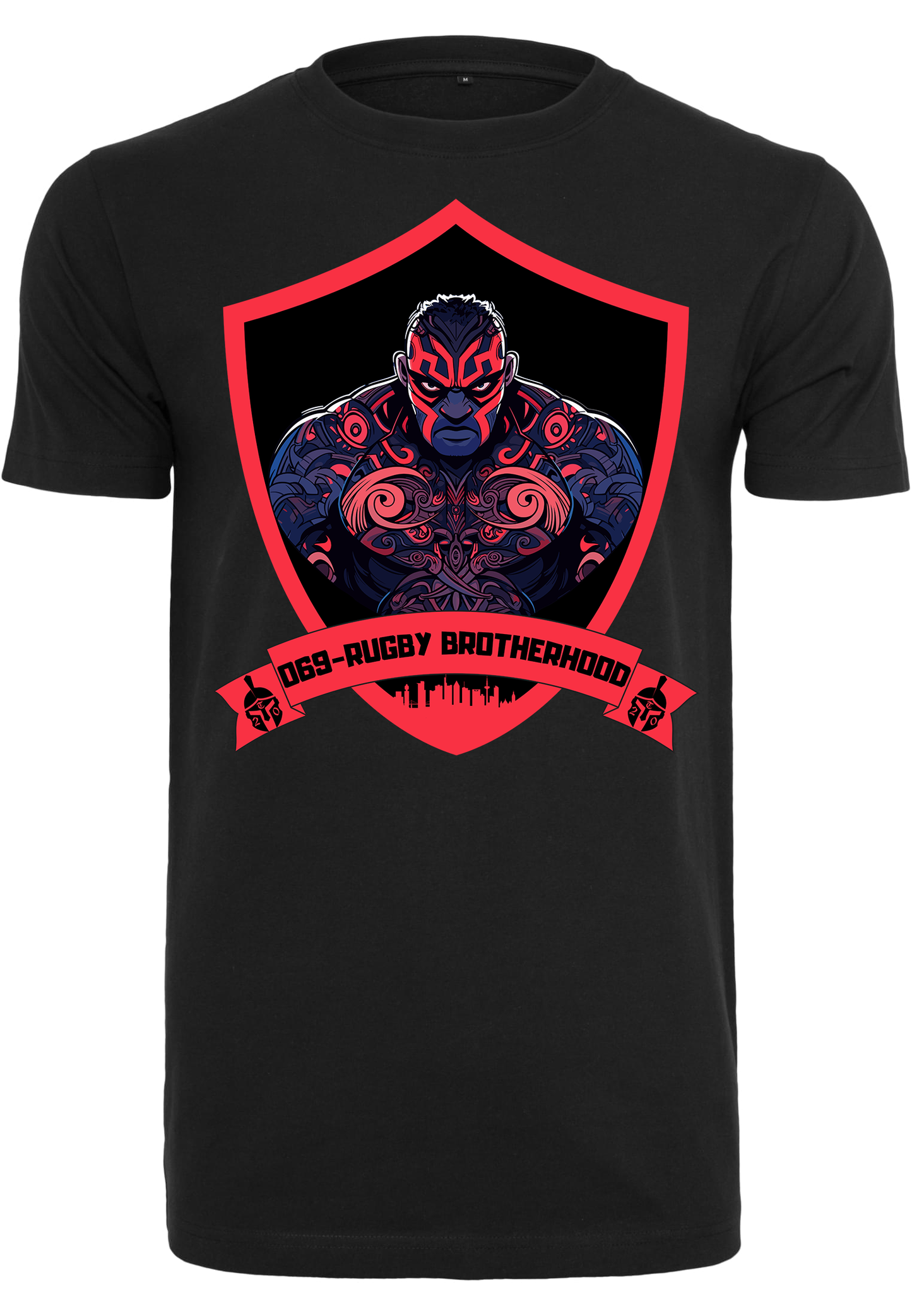 RUGBY - 069-Rugby Brotherhood round neck unisex T-shirt