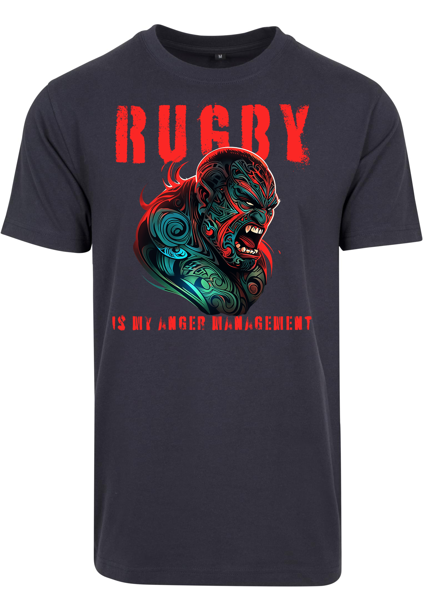 RUGBY - Anger Management unisex round neck t-shirt