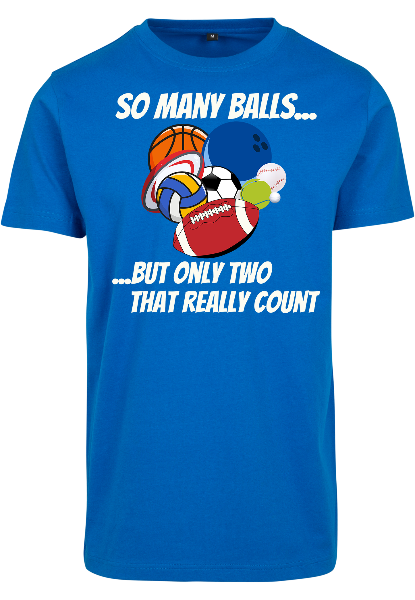 SPORTS - so many balls unisex round neck T-shirt