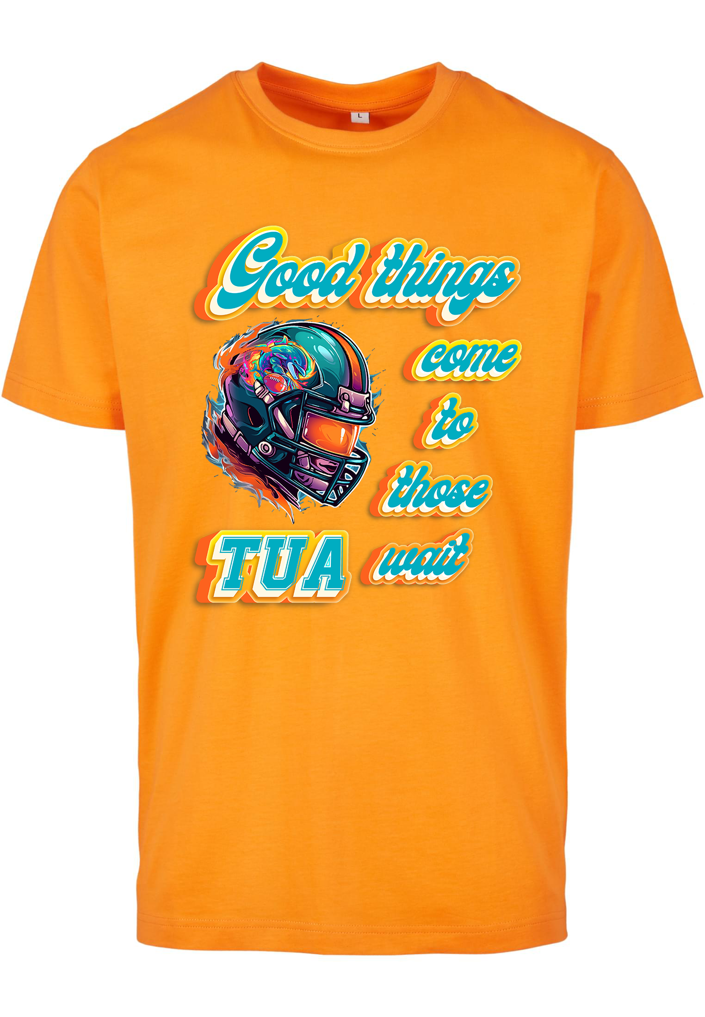 FOOTBALL - to those Tua wait unisex T-Shirt