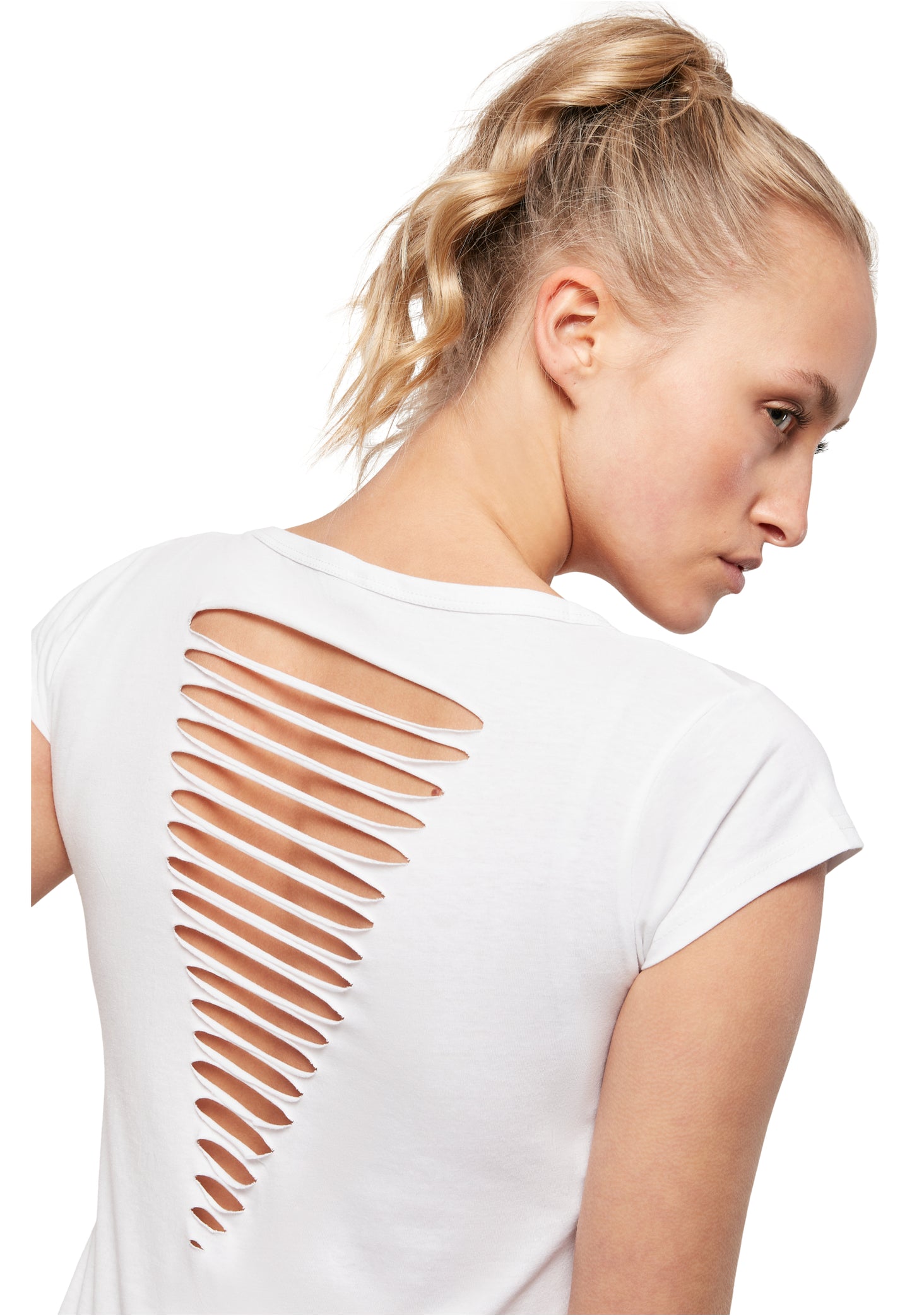 Street - Logo WMN Back cut T-Shirt