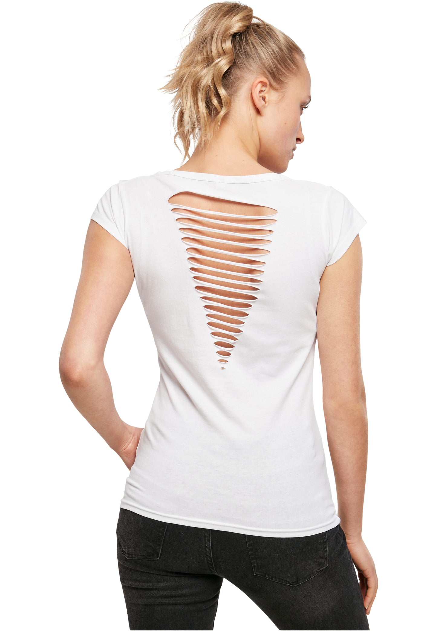 Street - Logo WMN Back cut T-Shirt