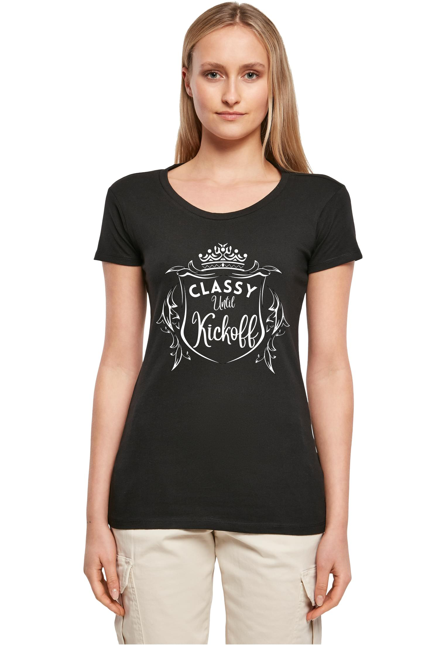 SPORTS - Classy until Kickoff WMN T-Shirt