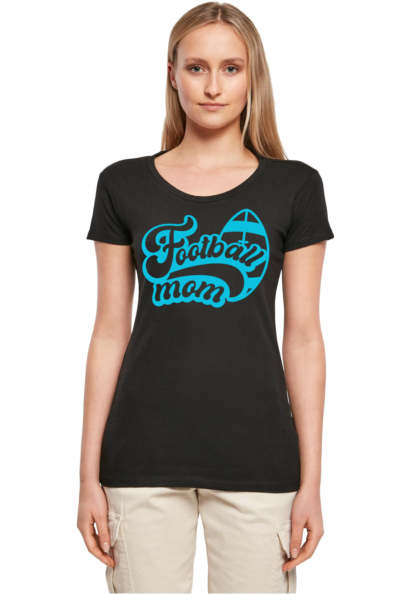 FOOTBALL - Football Mom 2 WMN T-Shirt