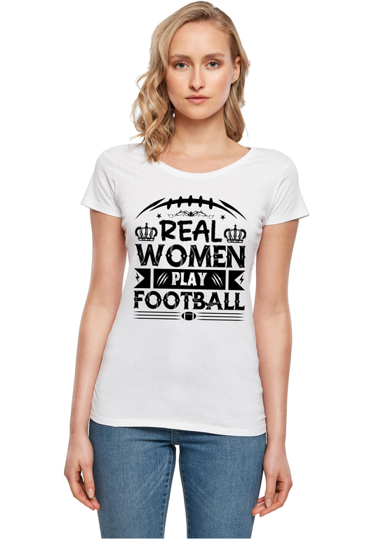 FOOTBALL - Real women watch football WMN T-Shirt