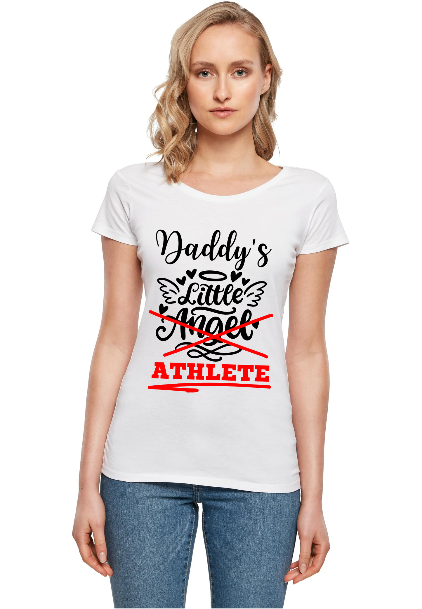 SPORTS - daddys little athlete WMN T-Shirt