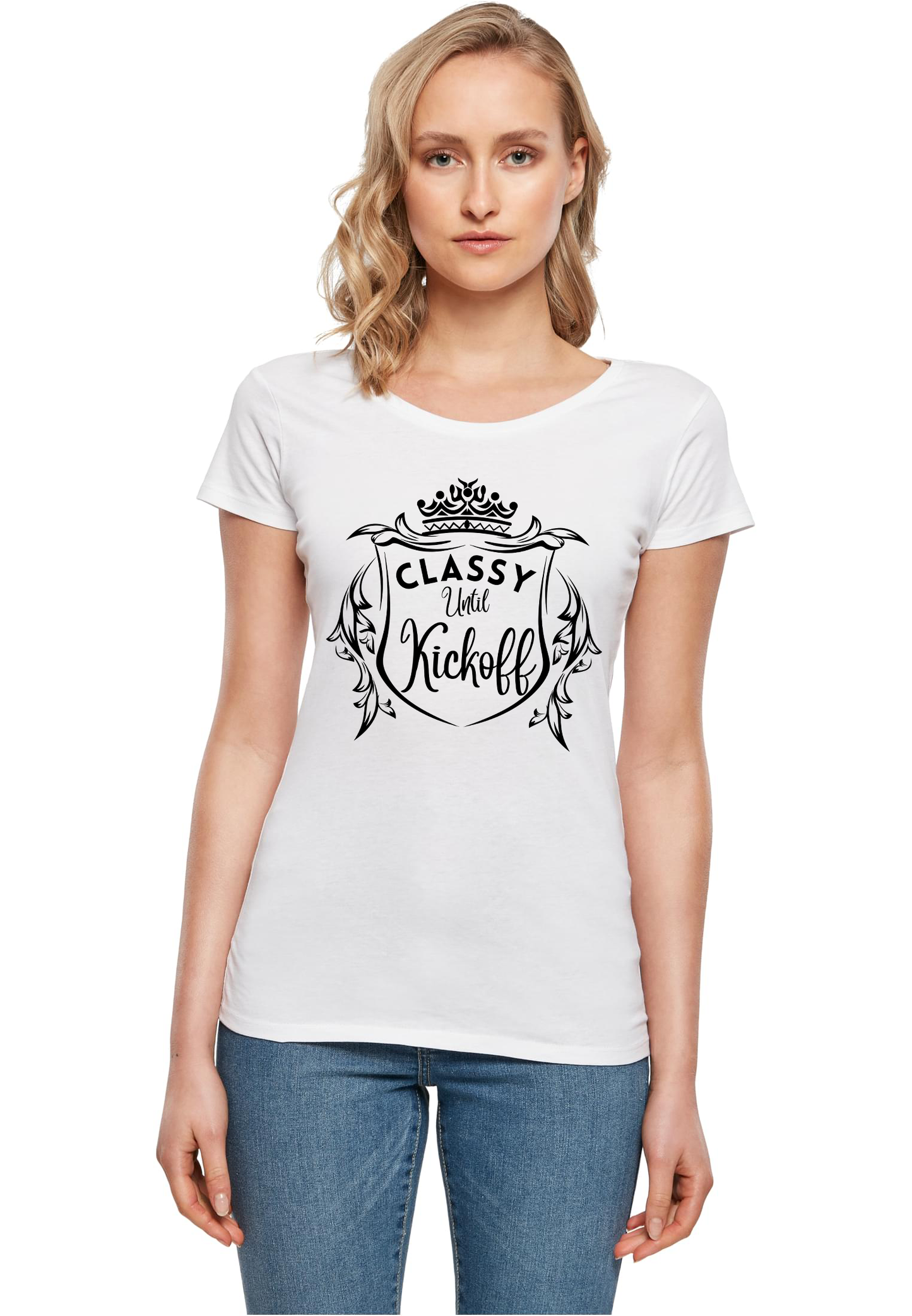 SPORTS - Classy until Kickoff WMN T-Shirt