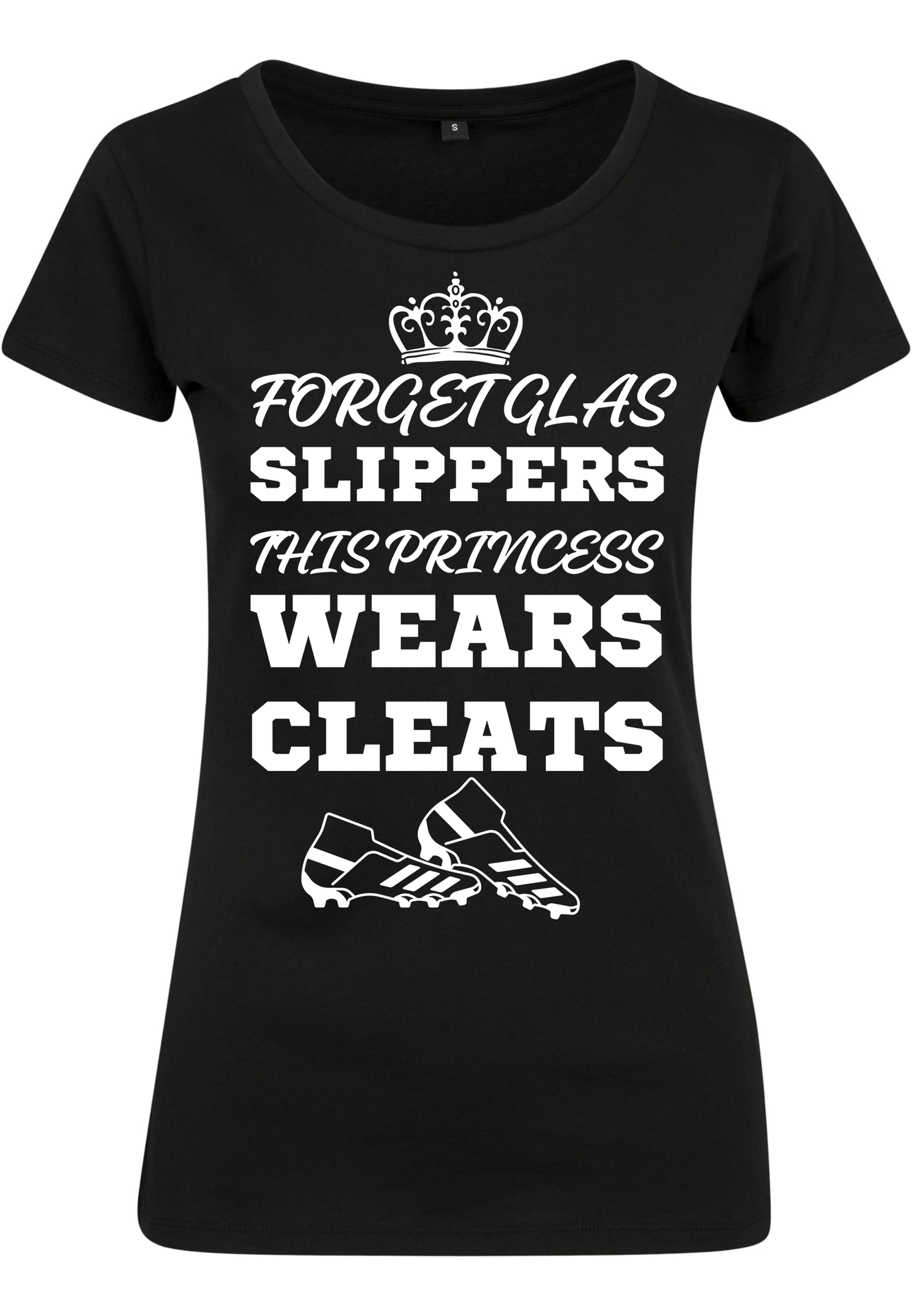 SPORTS - Princess wears cleats WMN T-Shirt