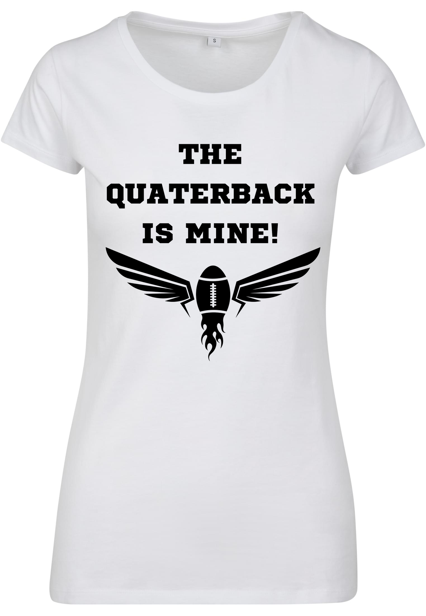 FOOTBALL - QB is mine WMN T-Shirt