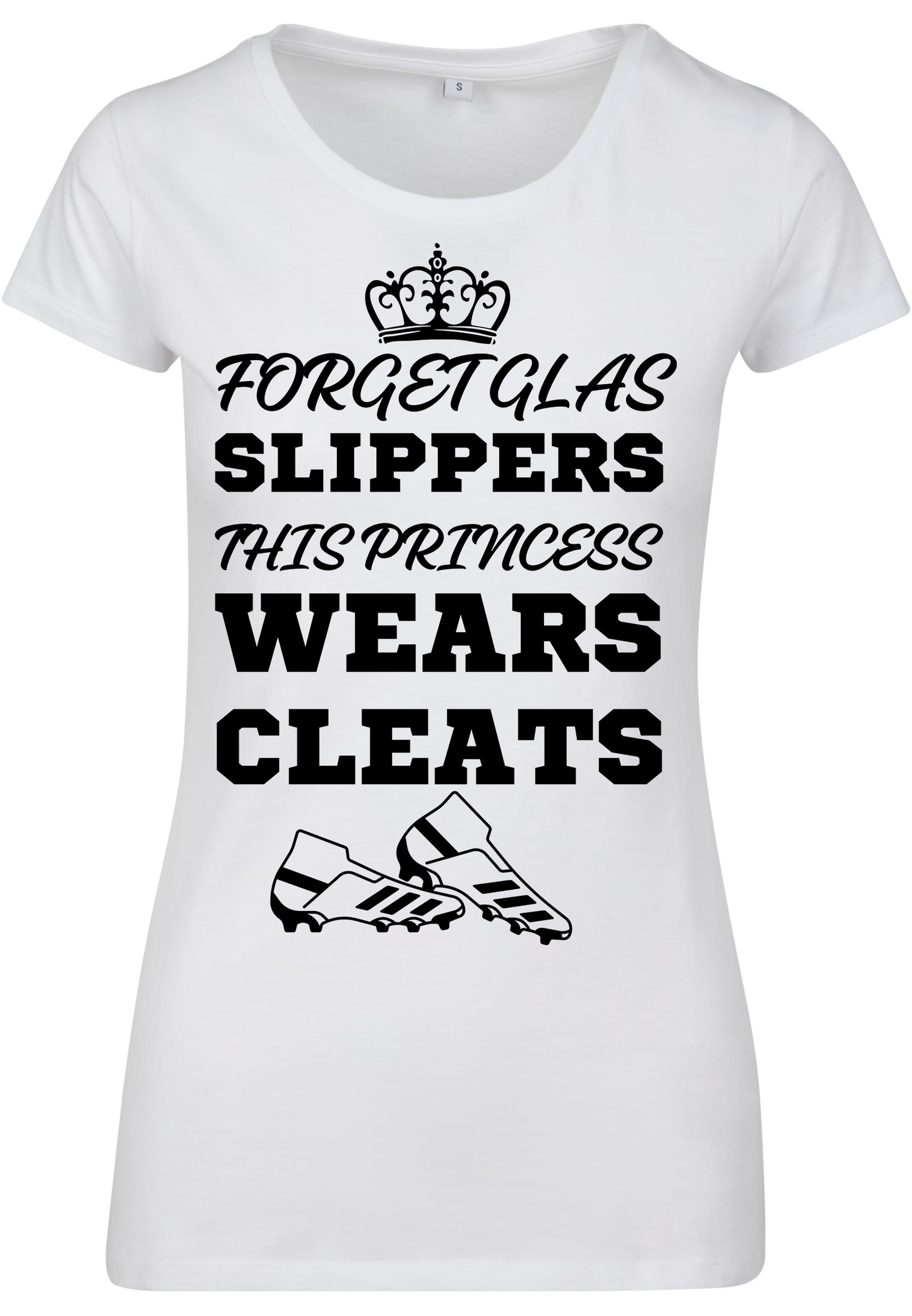 SPORTS - Princess wears cleats WMN T-Shirt