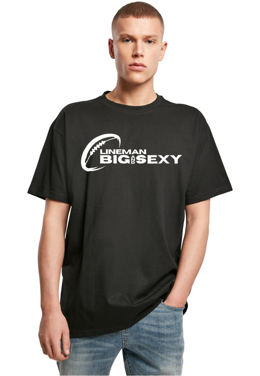 FOOTBALL - Lineman - Big and Sexy heavy oversized unisex T-Shirt