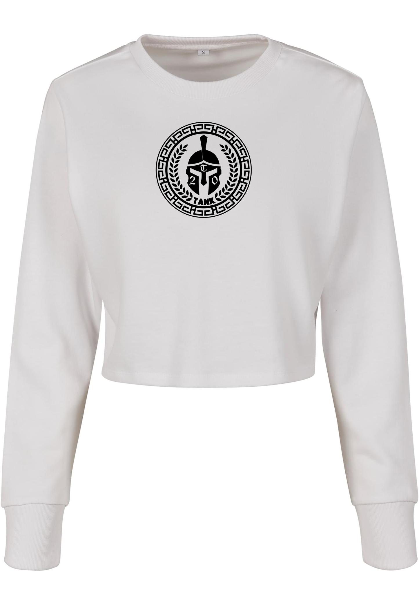 STREETS - ready WMN terry cropped crewneck sweater