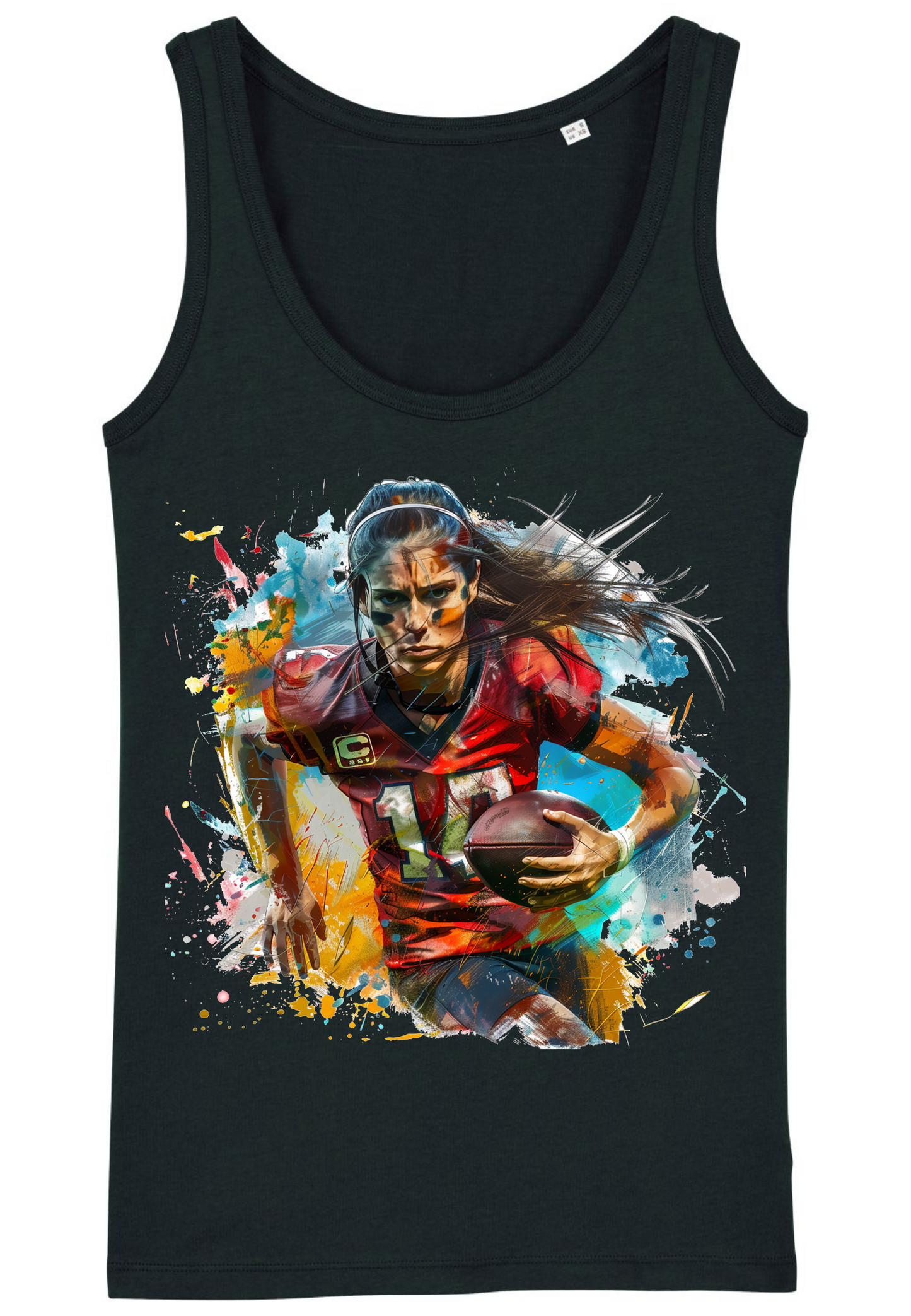 Football - Ladies Flagart 1 WMN fitted Tanktop