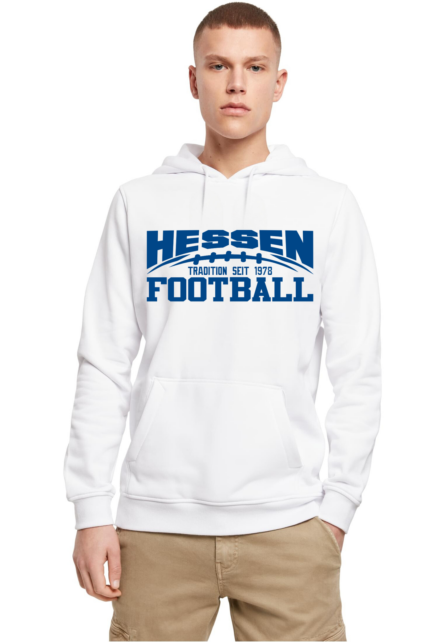 Football - Don't mess with Hessen heavy Hoodie