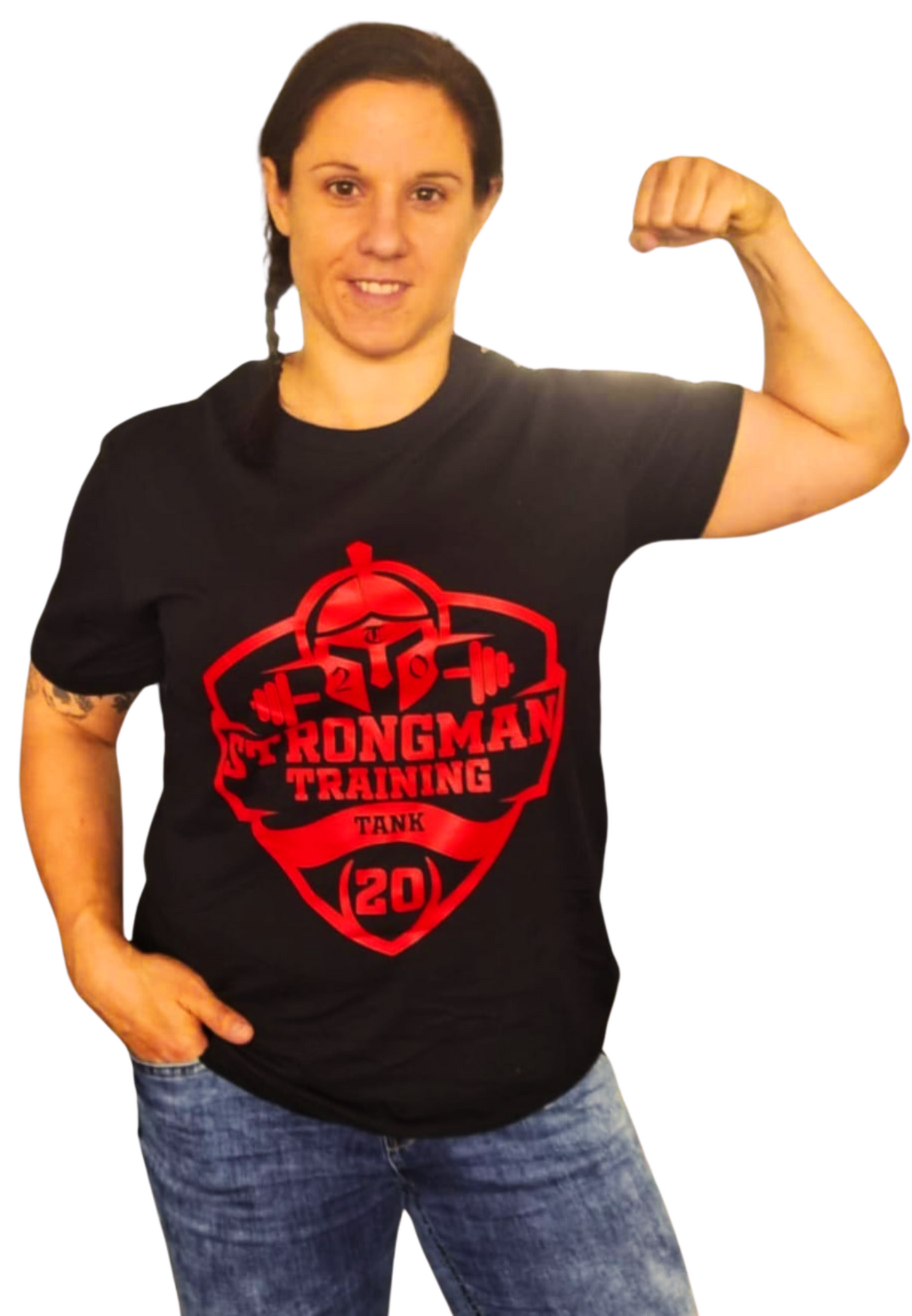 GYM - Logo Strongman round neck unisex T-Shirt