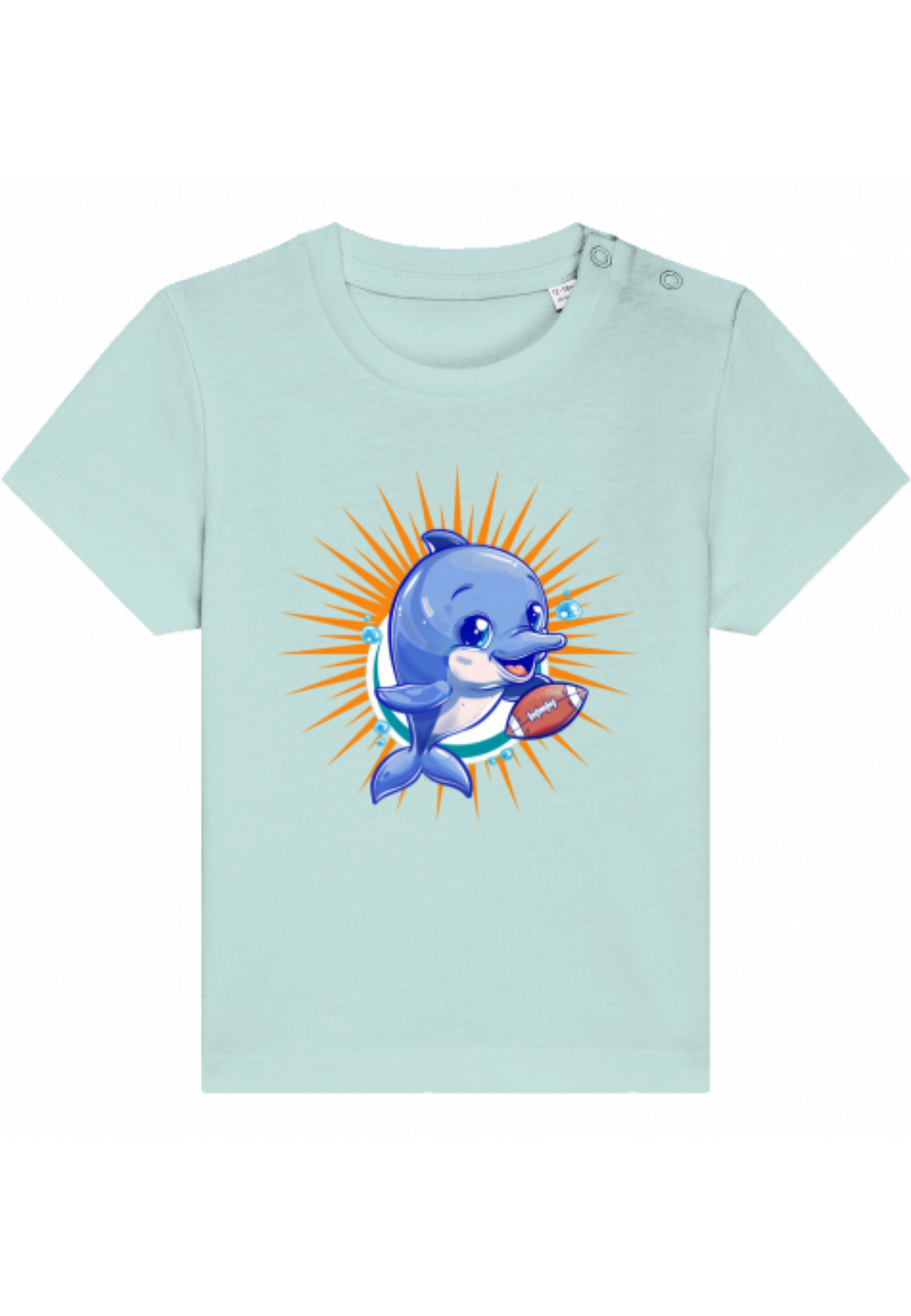 Football - Dolphin Baby T-Shirt