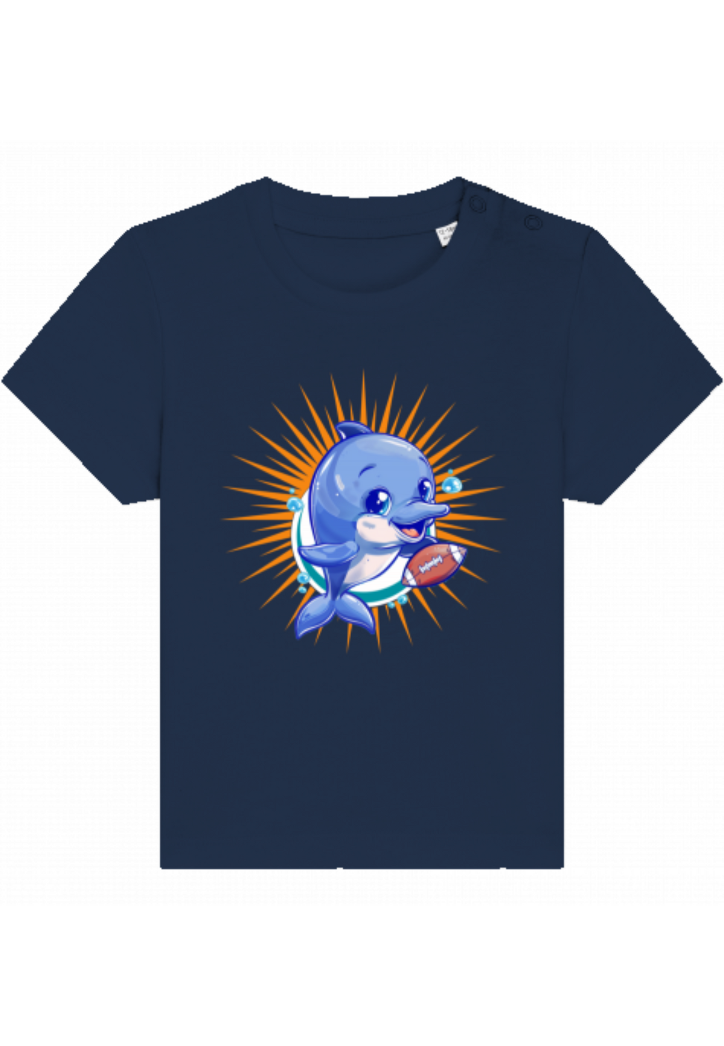 Football - Dolphin Baby T-Shirt