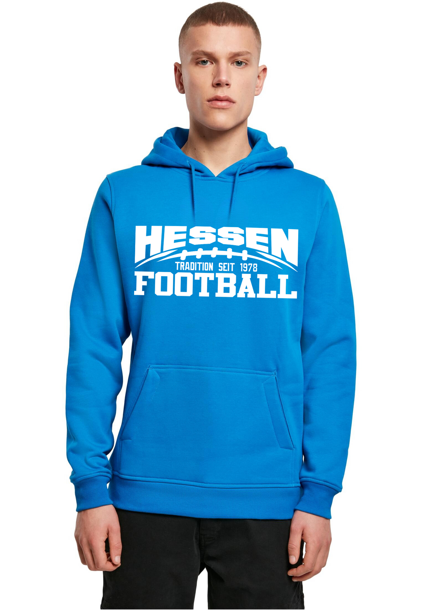 Football - Lion don't mess with Hessen heavy Hoodie