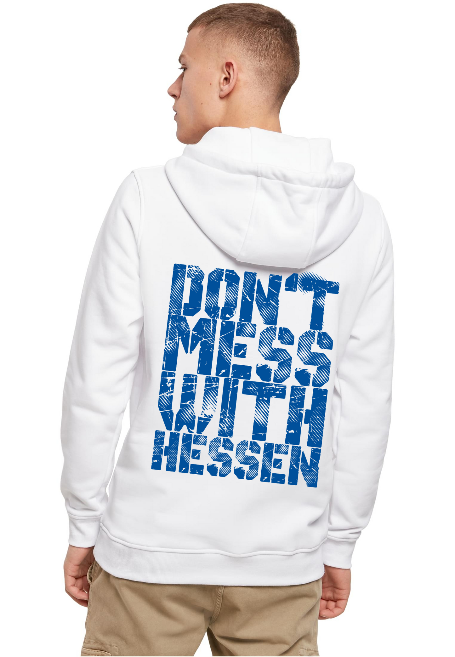 Football - Don't mess with Hessen heavy Hoodie