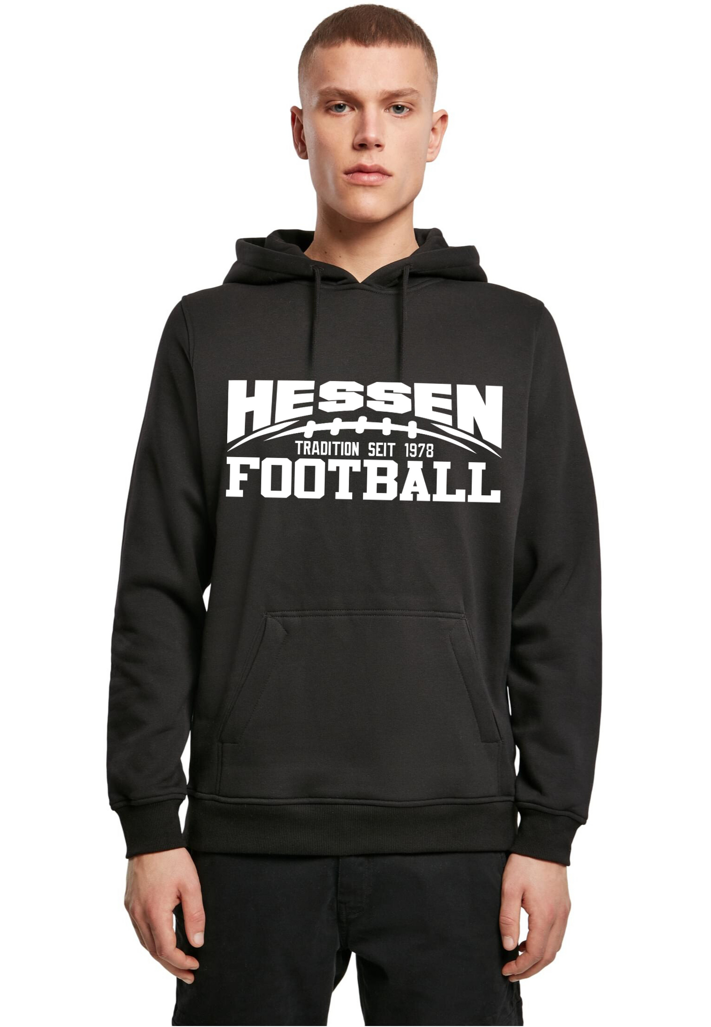 Football - Lion don't mess with Hessen heavy Hoodie