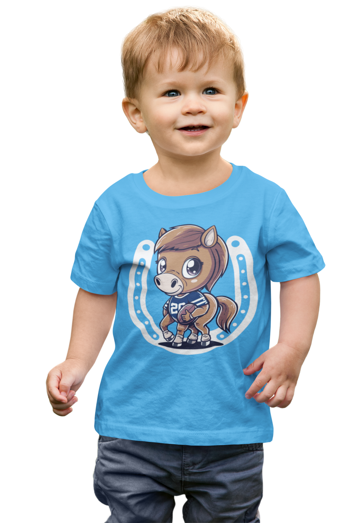 Football - Horse Baby T-Shirt