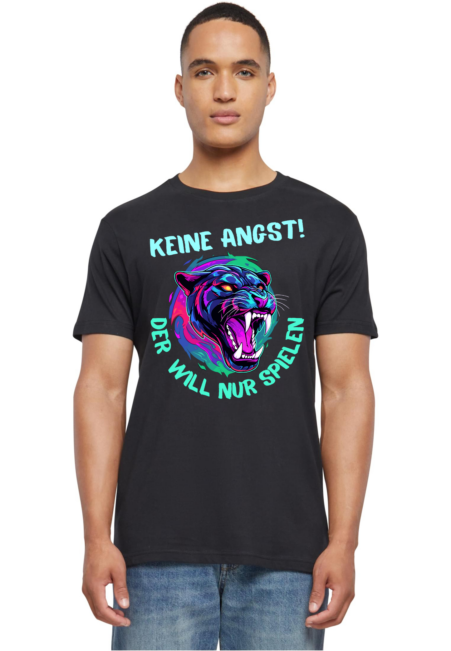 Sports - Keine Angst round neck unisex T-Shirt