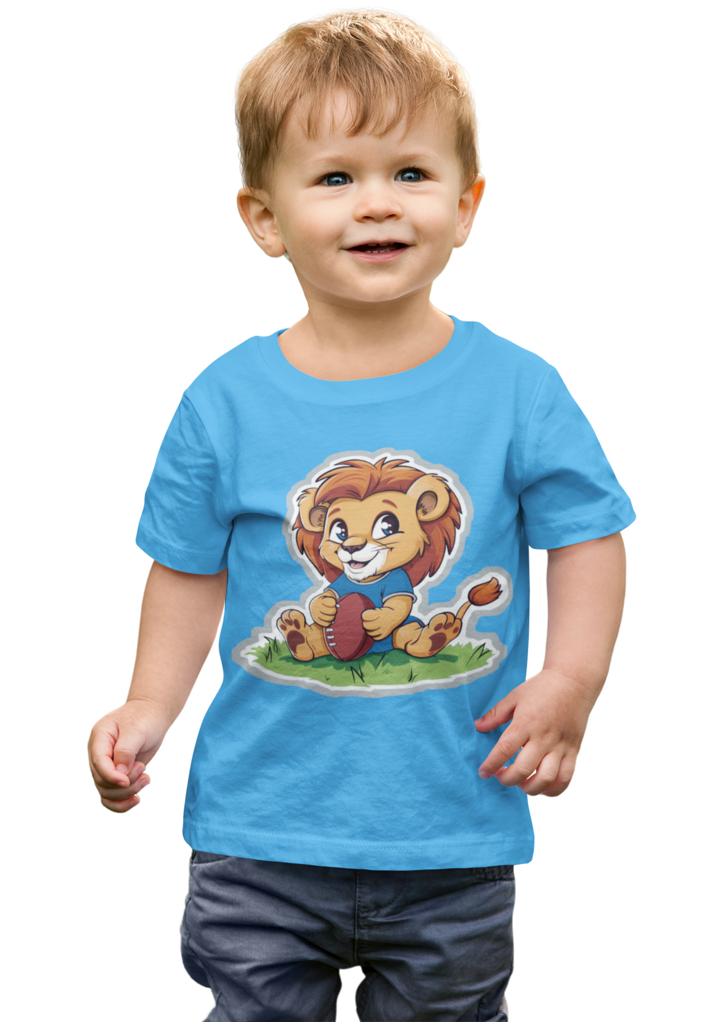 Football - Lion Baby T-Shirt