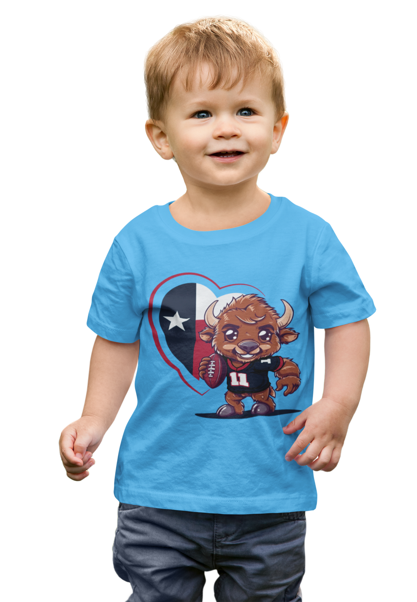 Football - Texas Bull Baby T-Shirt