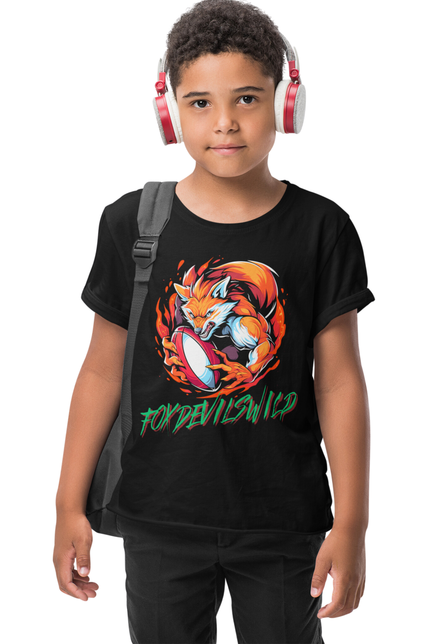 RUGBY - Foxdevilswild KIDS unisex T-shirt