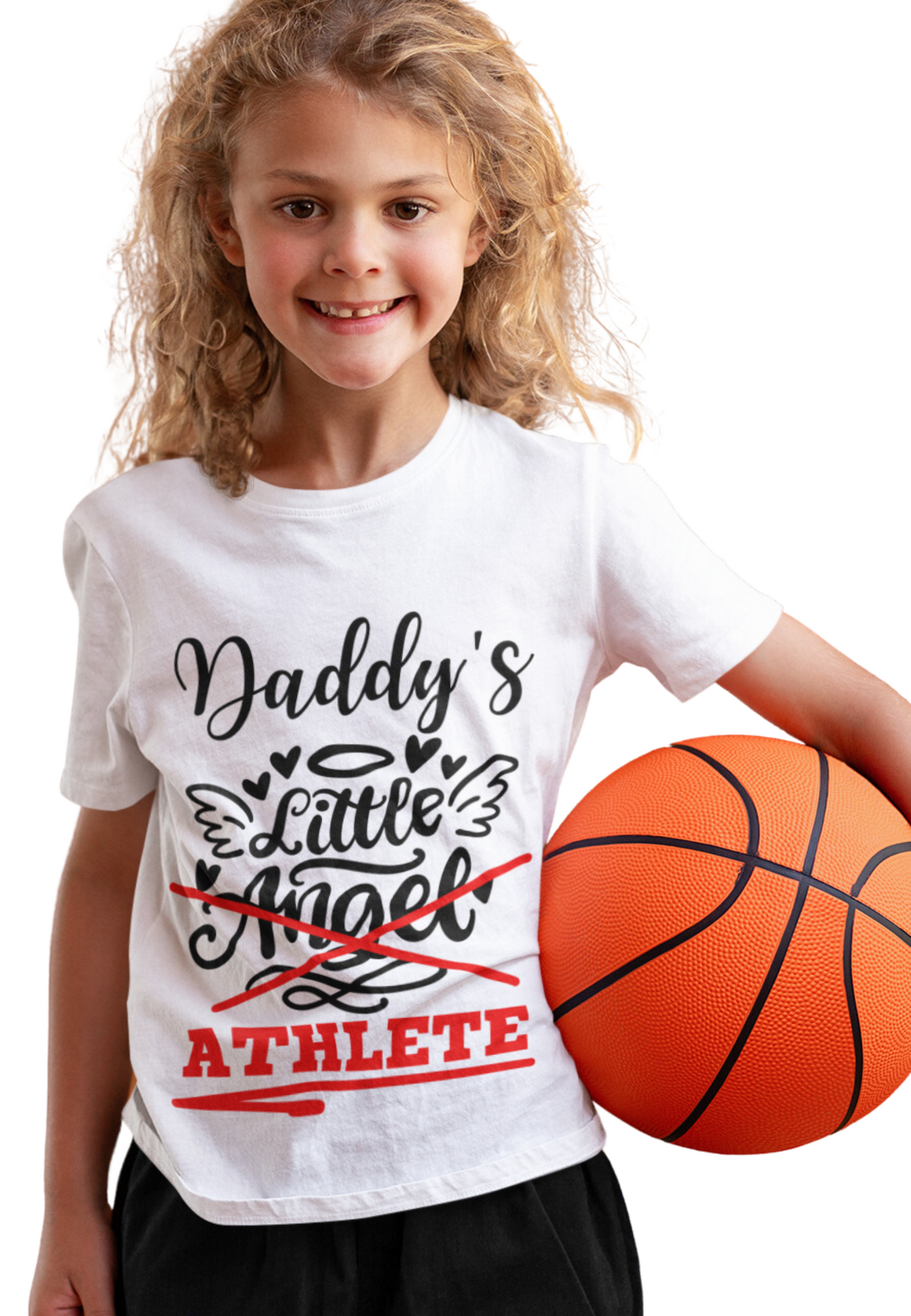 SPORTS - Daddy's little athlete KIDS unisex T-shirt