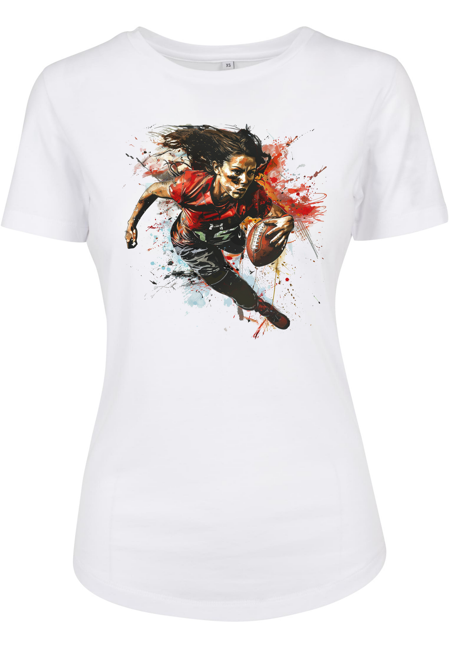 Football - Ladies Flagart 2 WMN fit T-Shirt