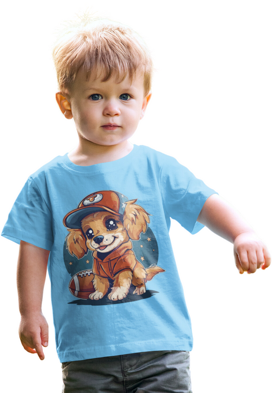 Football - Puppy 1 Baby T-Shirt