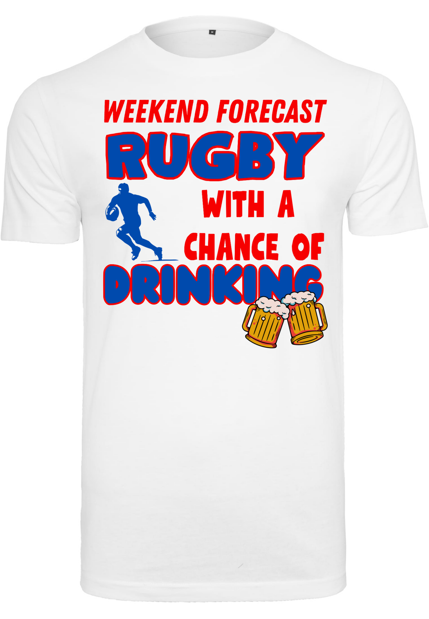 Rugby - Weekend Forecast round neck unisex T-Shirt