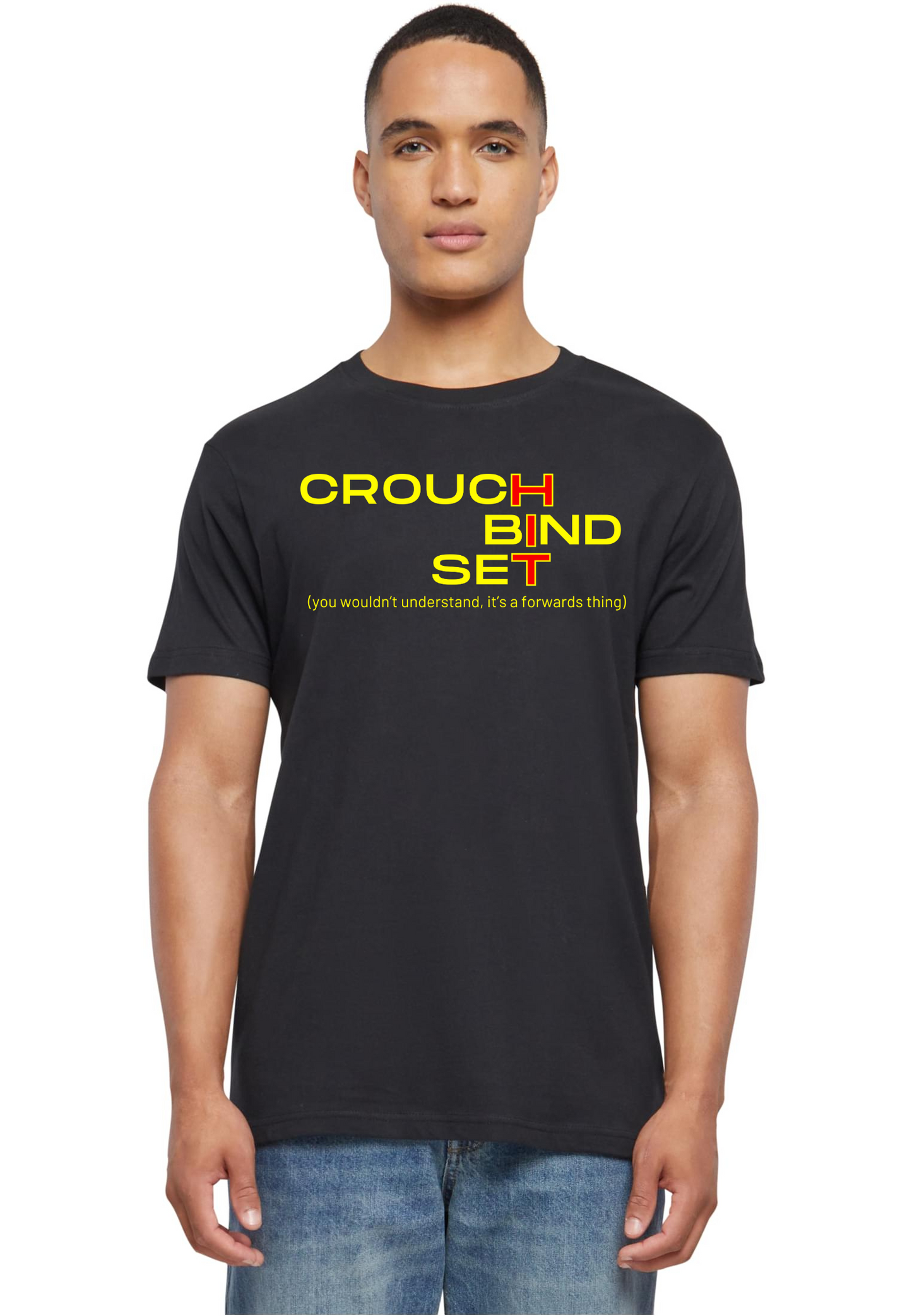 Rugby - Crouch, bind, set round neck unisex T-Shirt