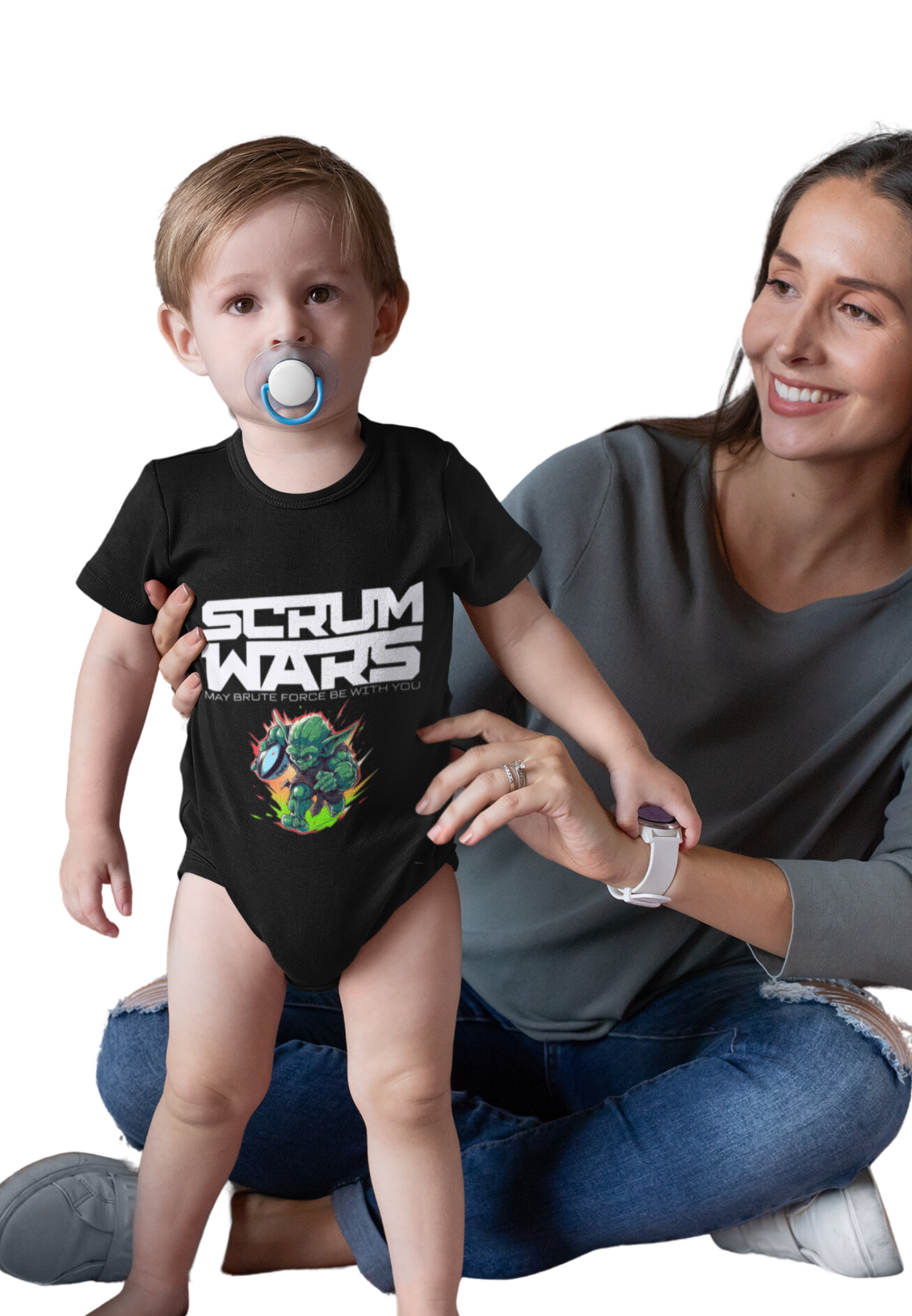 Rugby - Scrum Wars Baby Bodysuit