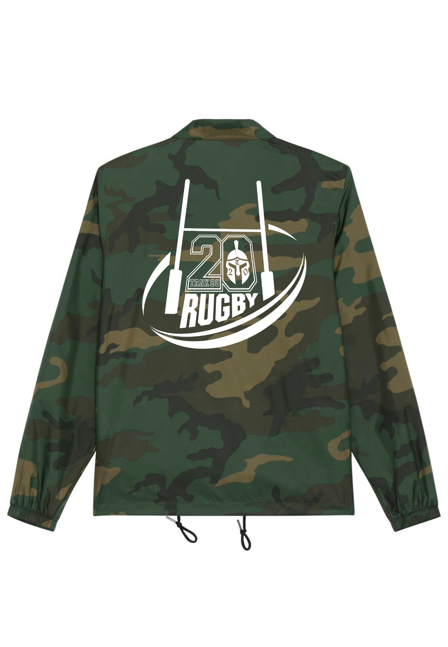 Rugby - Logo camo coach unisex Jacket