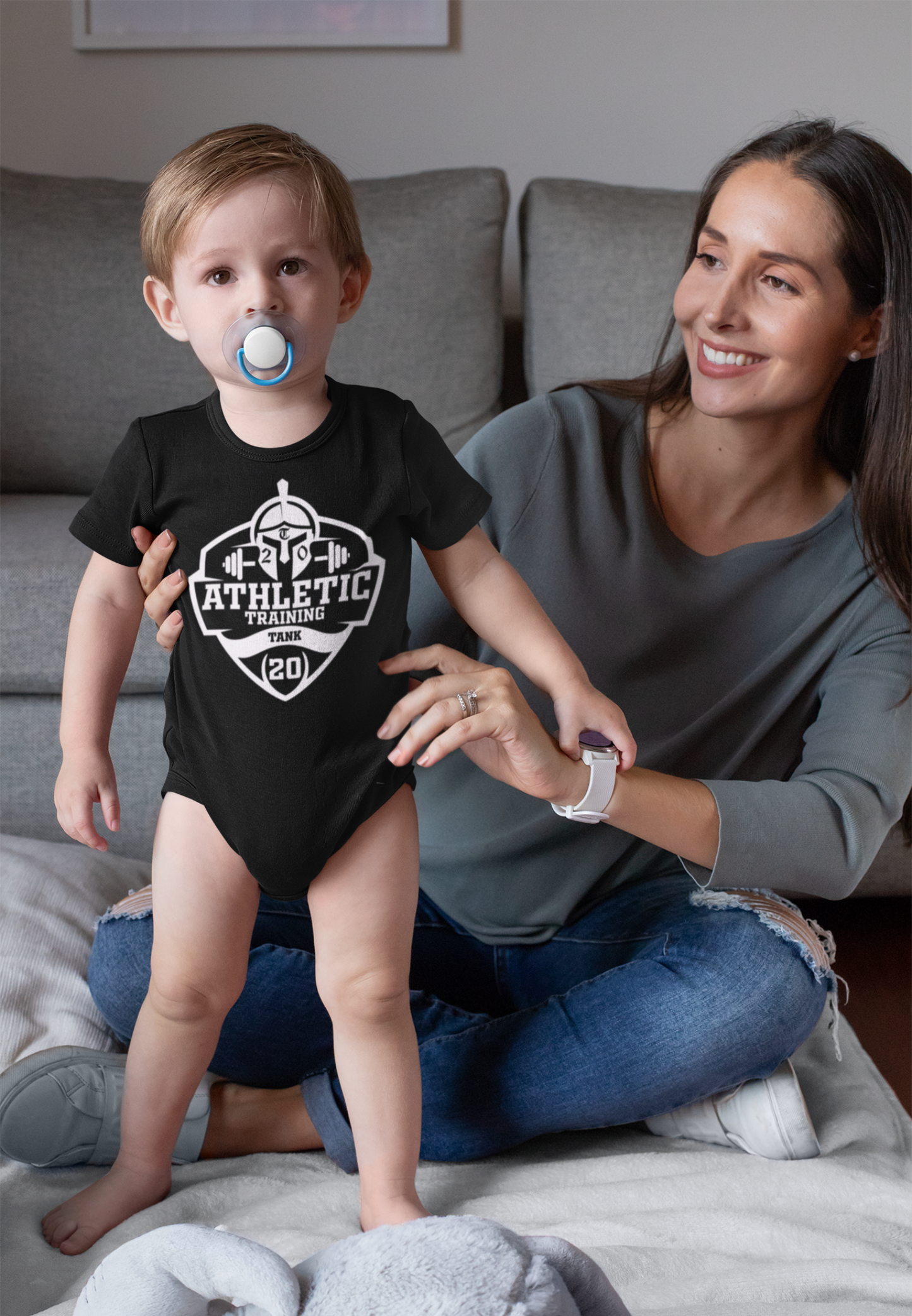 GYM - Logo Baby Bodysuit