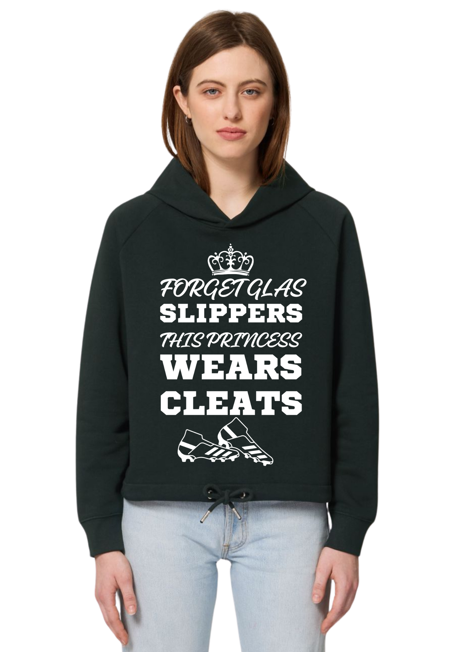 Sports - Princess wears Cleats WMN Hoodie