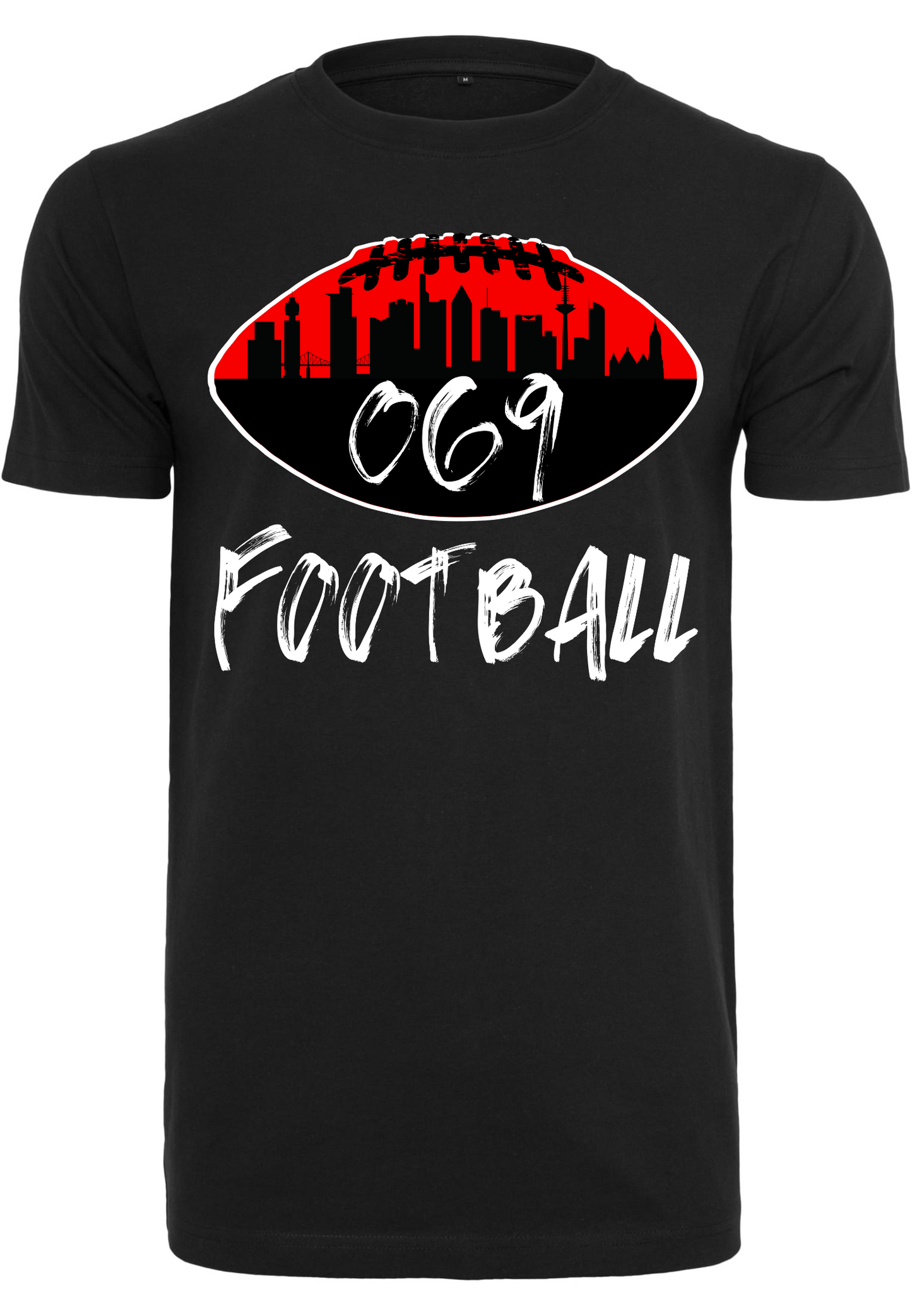 Football - 069-Football round neck unisex T-Shirt