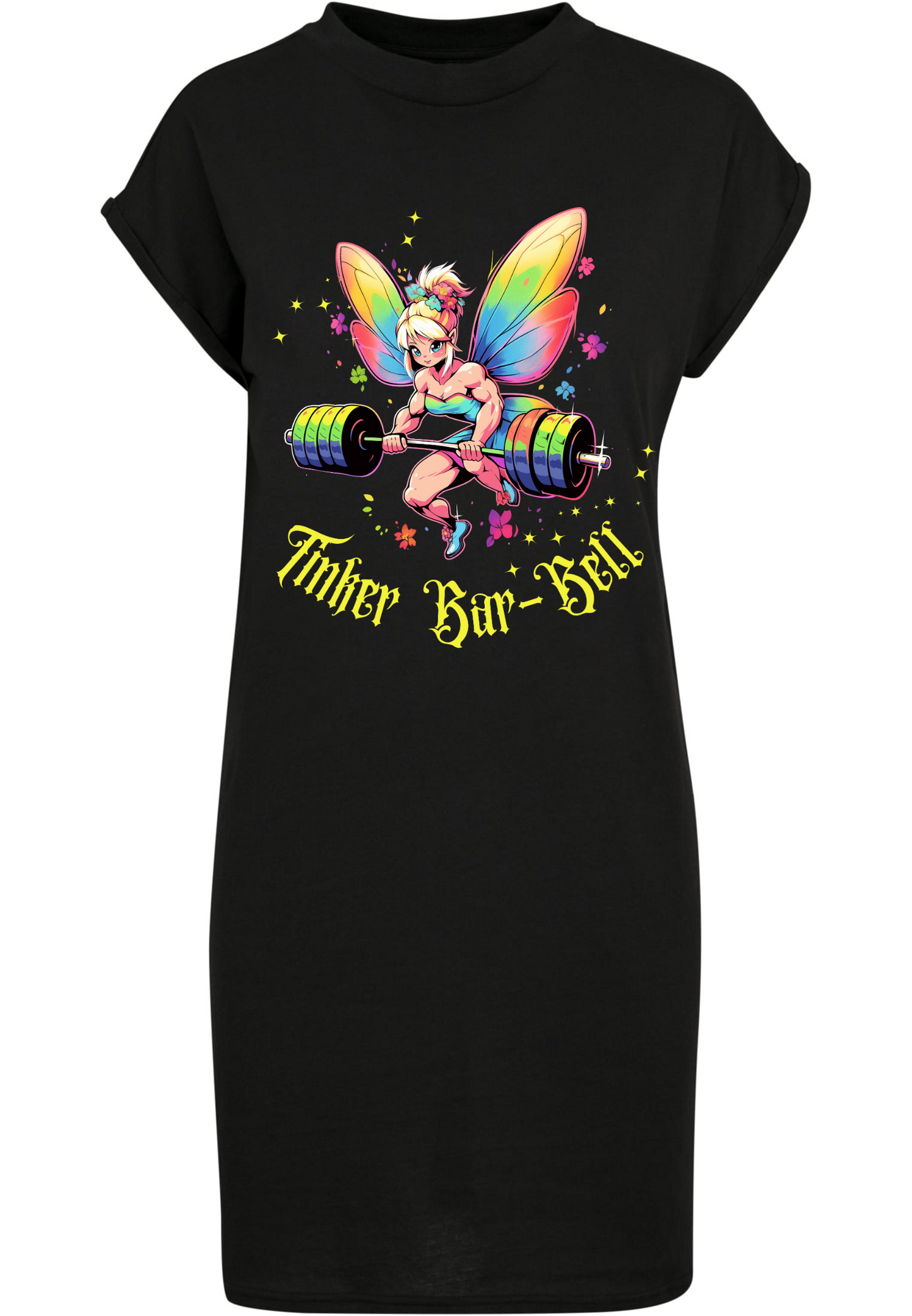 Gym - Tinker Bar-Bell WMN T-Shirt Dress