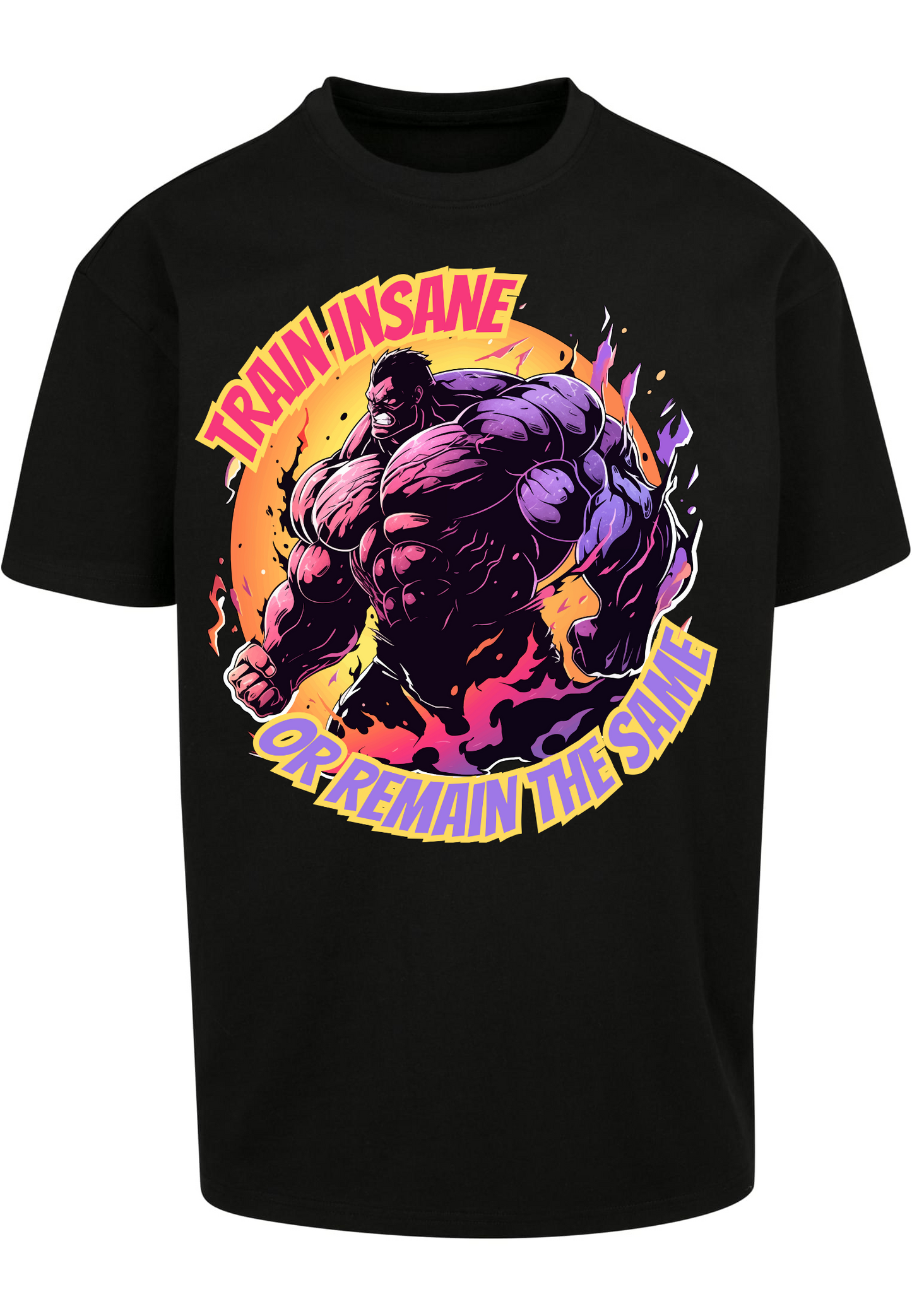 Gym - Train insane heavy oversized unisex T-Shirt