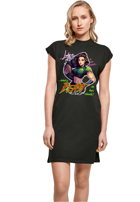 Football - Beast in cleats WMN T-Shirt Dress