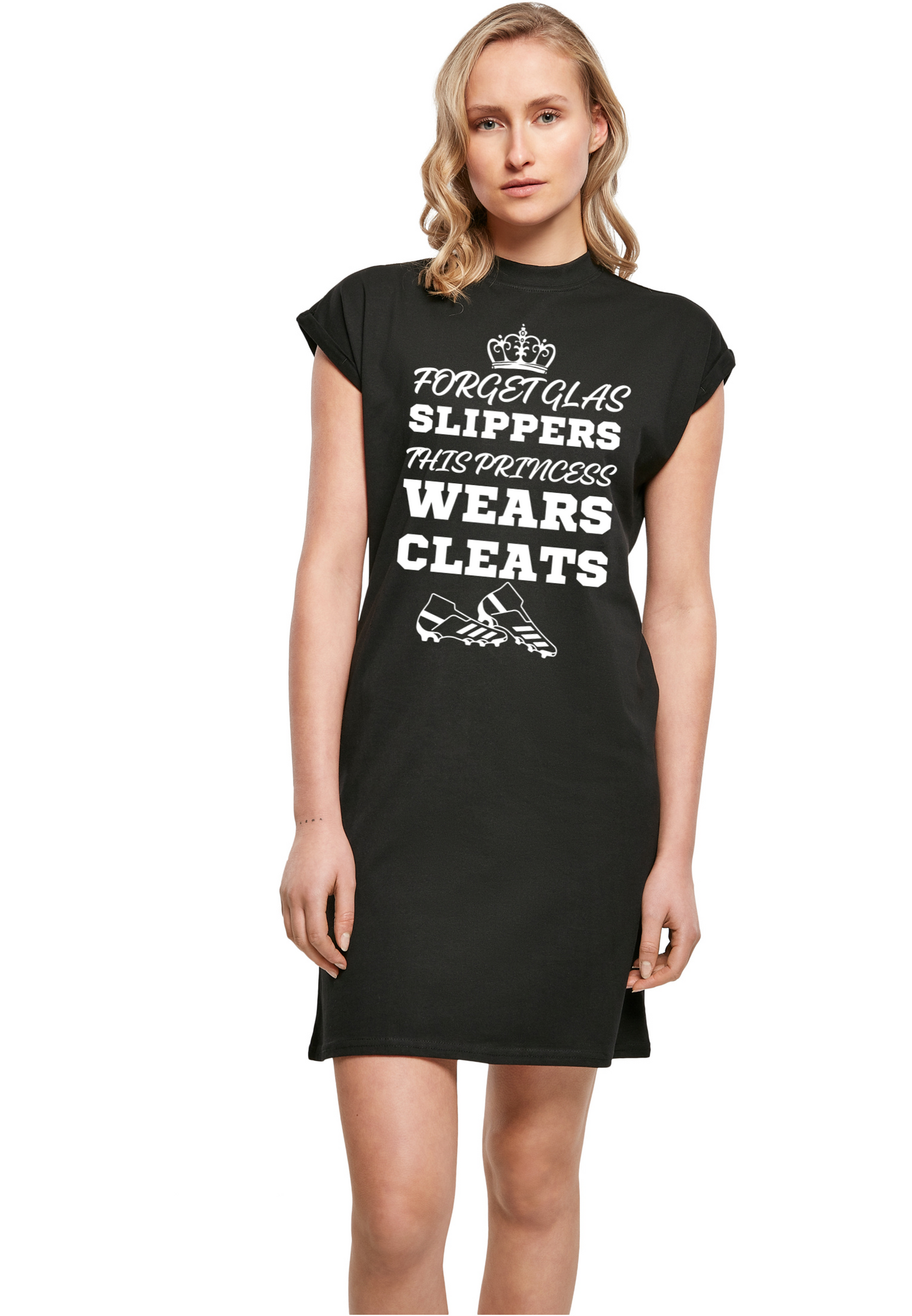 Sports - Princess wears cleats WMN T-Shirt Dress