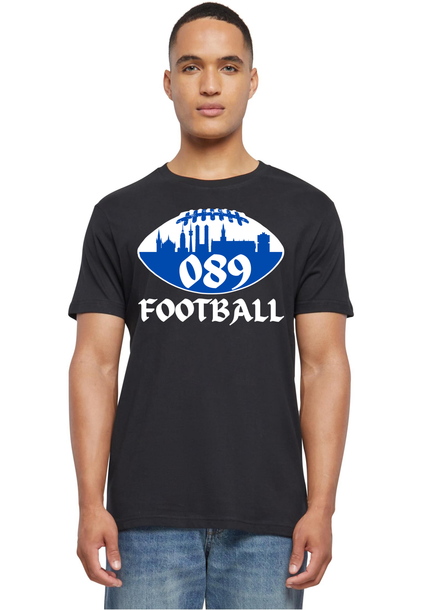 Football - 089-Football round neck unisex T-Shirt